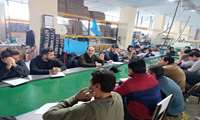 برگزاری کلاس آموزشی خودمراقبتی در سلامت روان ویژه کارکنان شاغل در کارخانه ویستا 