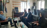 بازدید نماینده نهاد رهبری دانشگاه از شبکه بهداشت و درمان ماکو