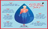 چند راهکار ساده برای مقابله با کم آبی بدن در تابستان
