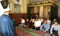 برگزاری نشست جهاد تبیین با محوریت واقعه غدیر در نمازخانه بیمارستان فجر ماکو