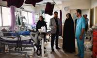 بازدید سرزده فرماندار شهرستان ماکو از بیمارستان فجر و بررسی میدانی مسائل حوزه سلامت 