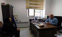 بازدید کارشناس طب ایرانی معاونت بهداشت دانشگاه از مرکز بهداشت شهرستان ماکو
