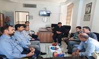 تقدیر از کارکنان حراست شبکه بهداشت و درمان ماکو به مناسبت روز حراست در مرکز بهداشت ماکو