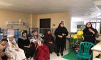 برگزاری برنامه قصه‌گویی کانون پرورش فکری کودکان و نوجوانان در بخش اطفال بیمارستان فجر ماکو