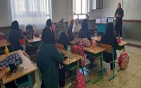 برگزاری جلسه آموزشی مدیریت بحران بمناسبت هفته ملی سلامت بانوان درمدرسه حجاب شهرستان ماکو 