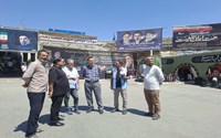بازدید رئیس مرکز بهداشت ماکو از پایانه مرزی بازرگان به مناسبت ورود زائران اربعین حسینی