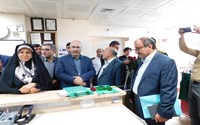 بازدید مدیرکل بازرسی استان آذربایجان‌غربی از بیمارستان فجر ماکو